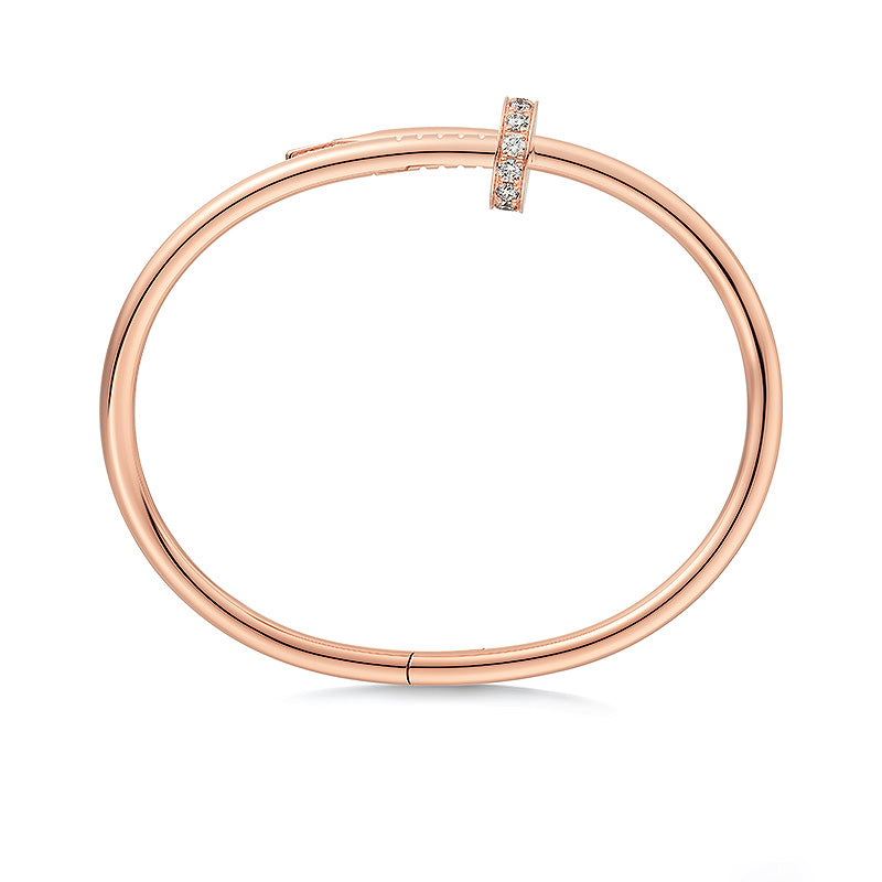 [Avelora]JUSTE UN CLOU 3.5MM CLASSIC DIAMOND BANGLE