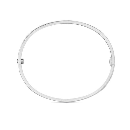[Avelora]LOVE 3.65MM SMALL MODEL BANGLE - 10-DIAMOND