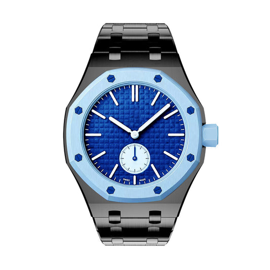 [Avelora]OAK POP EXCLUSIVE BLACK STEEL STRAP