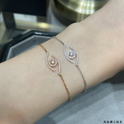 [Avelora]LUCKY EYE PAVÉ-SET DIAMOND BRACELET