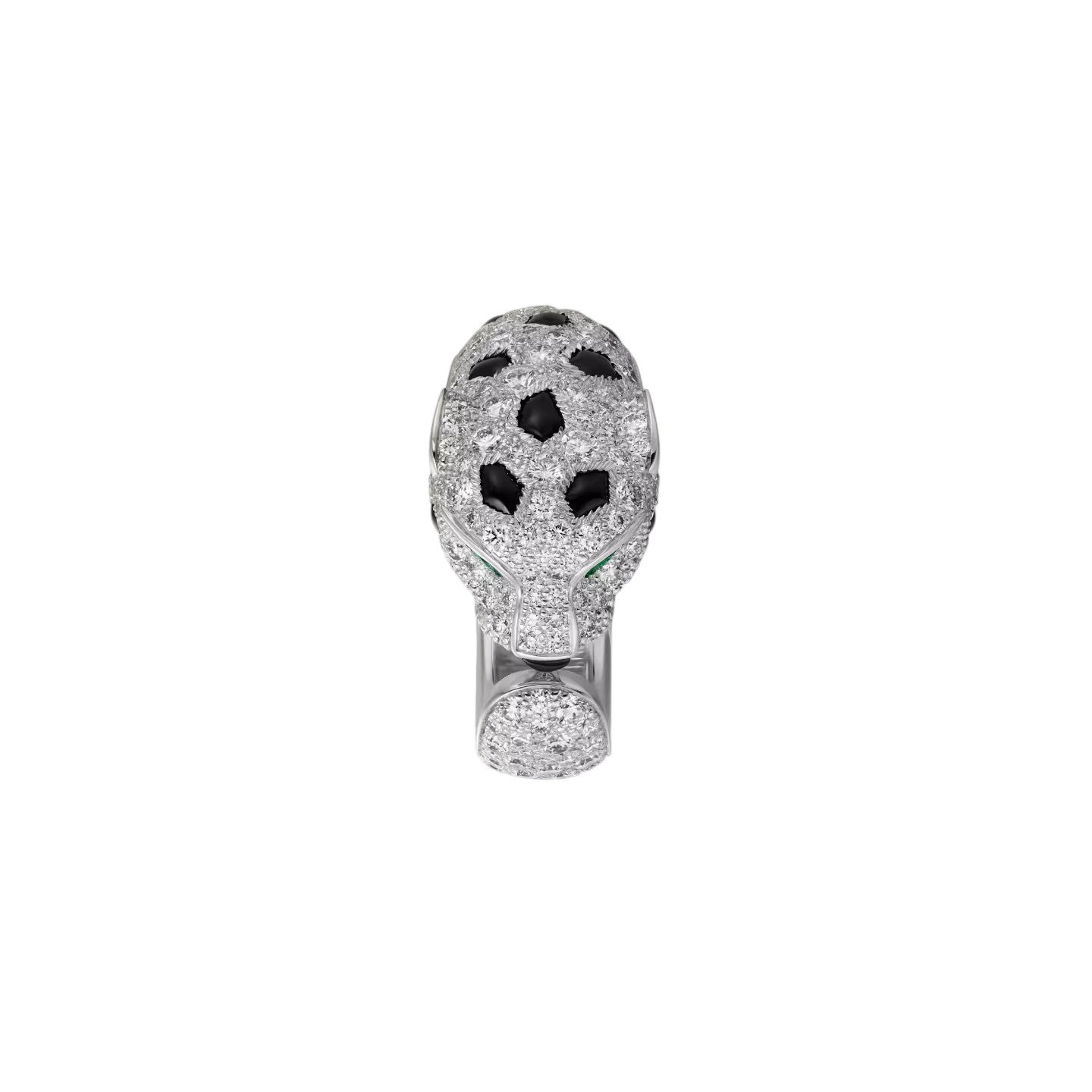 [Avelora]PANTHÈRE DE DIAMOND HALF-PAVÉ MEDIUM RING