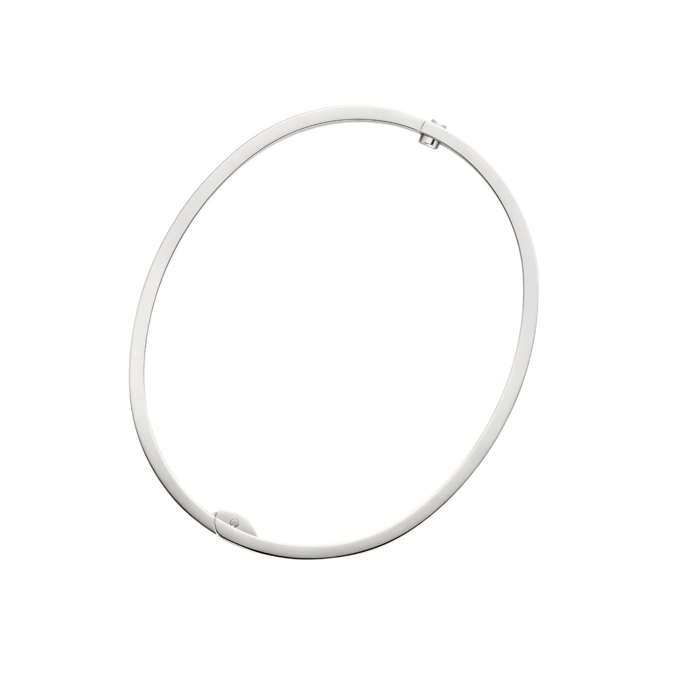 [Avelora]CLASSIC 6.1MM LOVE SINGLE-SCREW CLOSURE BANGLE - 10-DIAMOND
