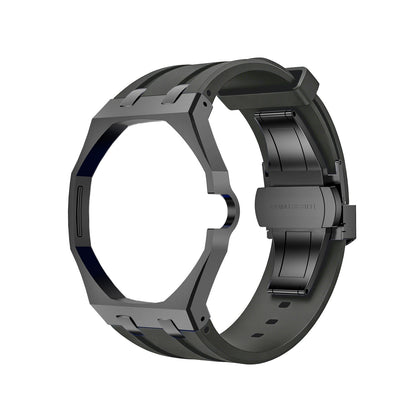 [Avelora]OAK POP BLACK STEEL CASE & SILICONE STRAP