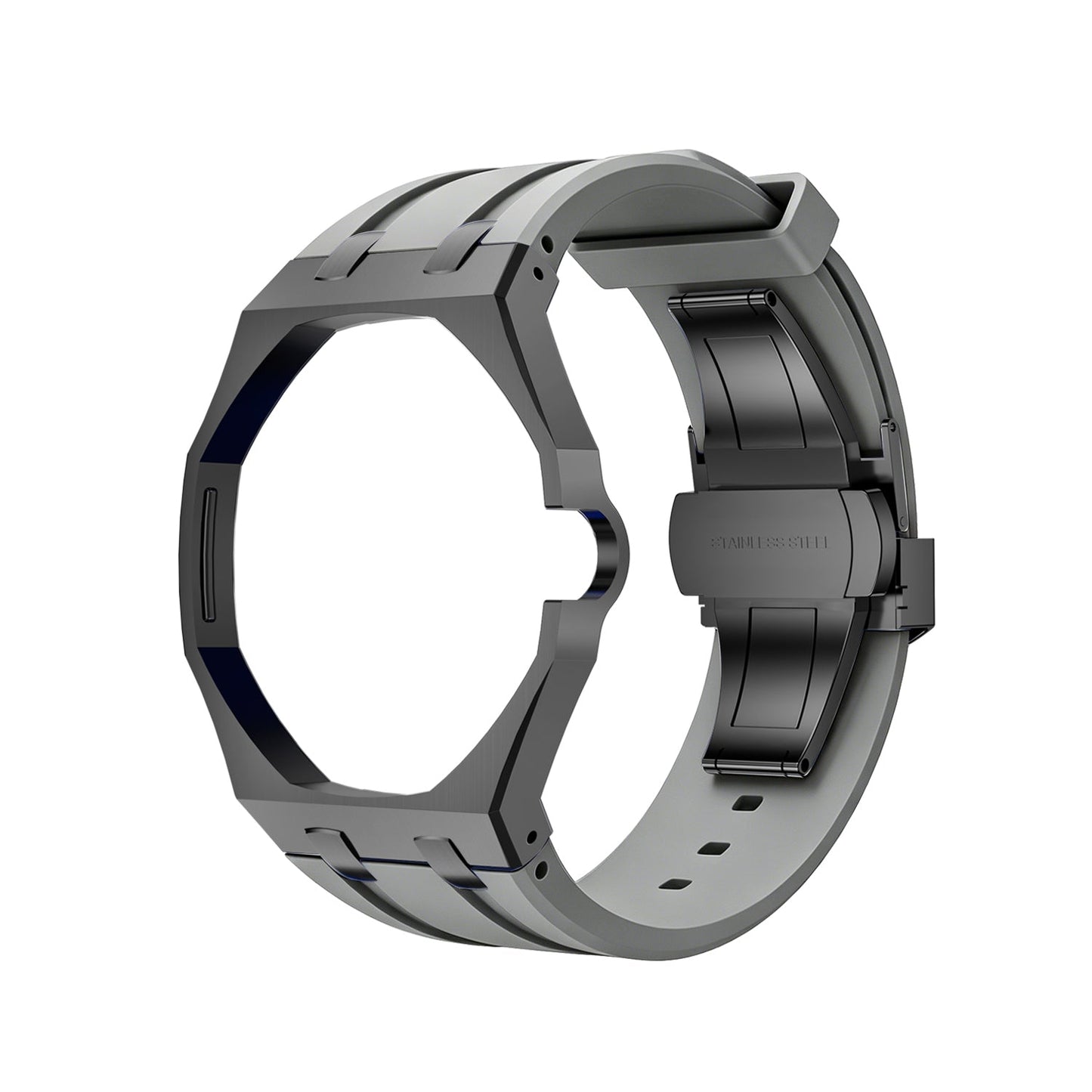 [Avelora]OAK POP BLACK STEEL CASE & SILICONE STRAP