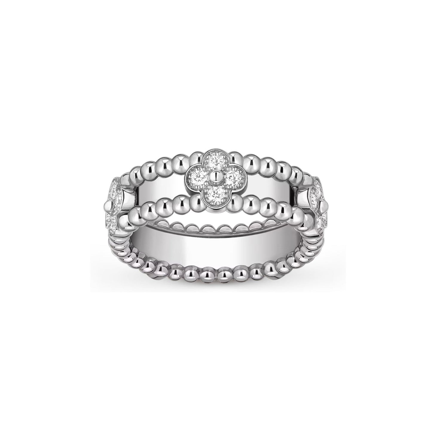 [Avelora]SLIM KALEIDOSCOPE RADIANCE RING