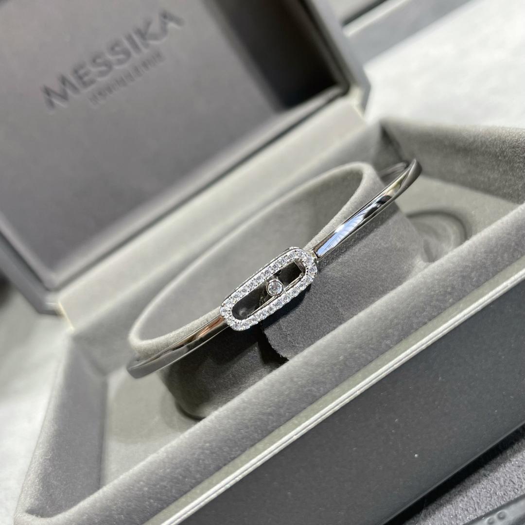 [Avelora]MOVE UNO PAVÉ FLEX BANGLE (MEDIUM)