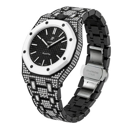 [Avelora]Royal Oak Pop Exclusive Bioceramic Case & Bioceramic Strap Full Diamond