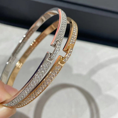 [Avelora]LIENS VIDENCE DIAMOND PAVED BRACELET