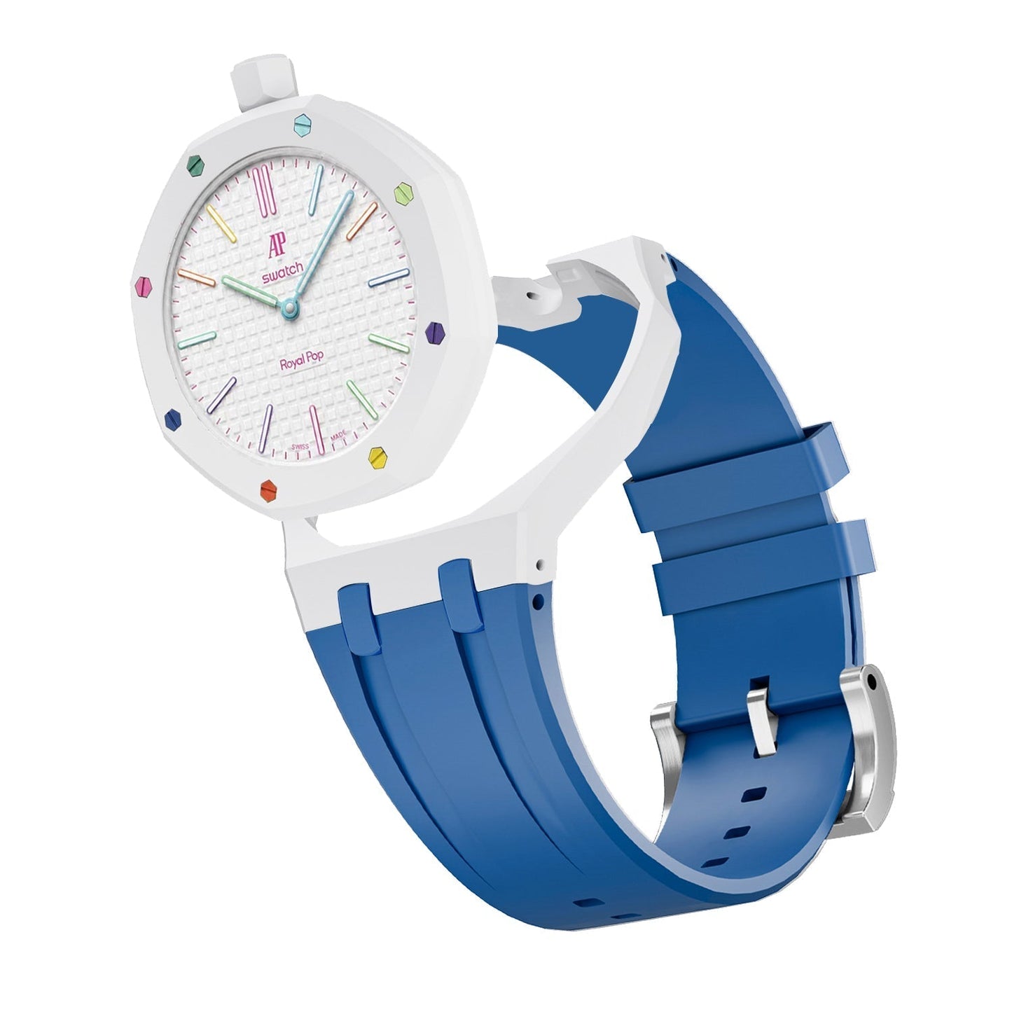 [Avelora]Royal Oak Pop Exclusive Bioceramic Case & Silicone Strap Mix Color