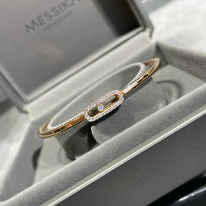 [Avelora]MOVE UNO PAVÉ FLEX BANGLE (MEDIUM)