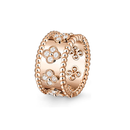 [Avelora]KALEIDOSCOPE RADIANCE WIDE BAND RING