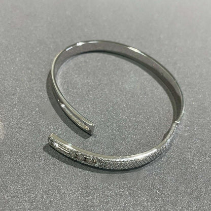 [Avelora]MOVE NOA PAVÉ DIAMOND BANGLE BRACELET