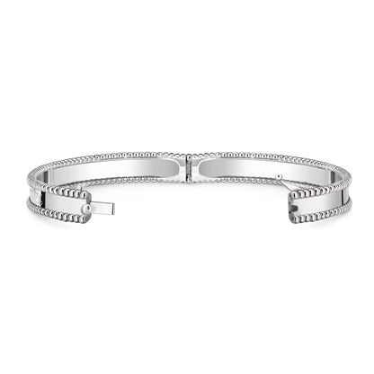 [Avelora]SIGNATURE DUAL-BEADED BANGLE