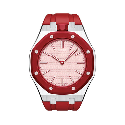 [Avelora]ROYAL OAK POP EXCLUSIVE STEEL CASE & SILICONE STRAP