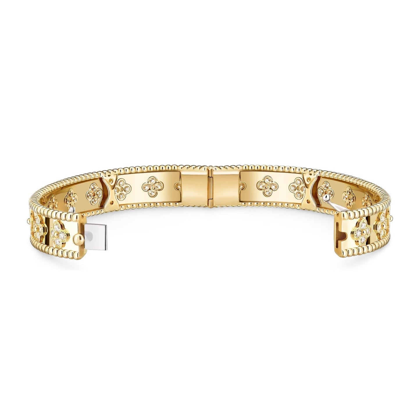 [Avelora]KALEIDOSCOPE RADIANCE WIDE BANGLE BRACELET