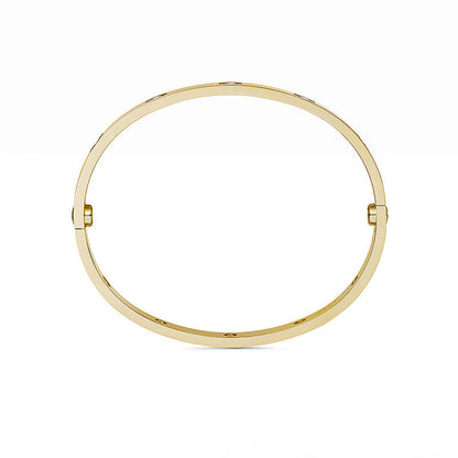 [Avelora]CLASSIC 6.1MM LOVE BANGLE - 10-DIAMOND