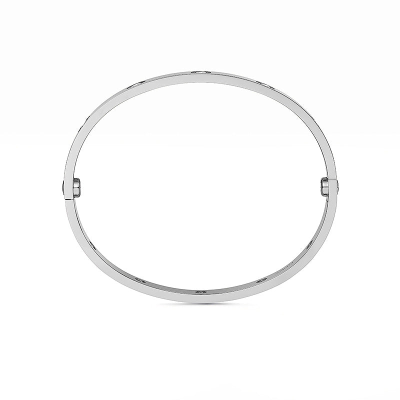 [Avelora]CLASSIC 6.1MM LOVE BANGLE - 10-DIAMOND