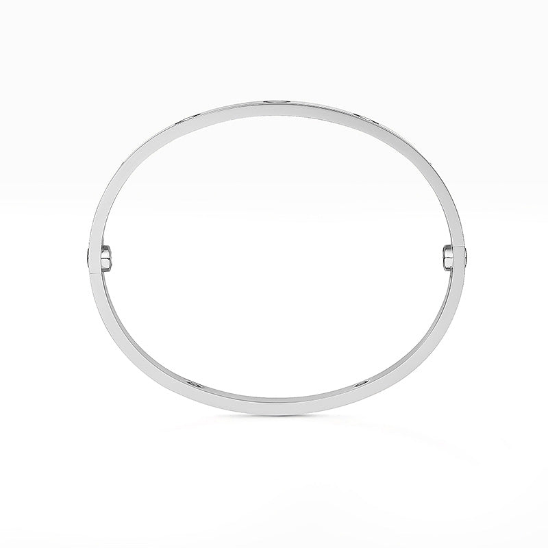 [Avelora]CLASSIC 6.1MM LOVE BANGLE - 4-DIAMOND
