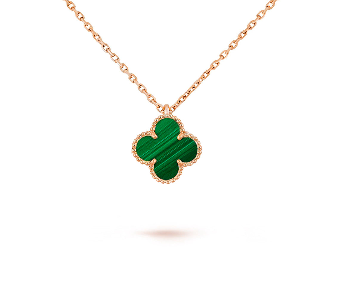 [Avelora]9.5MM MINI CLOVER PENDANT NECKLACE COLLECTION