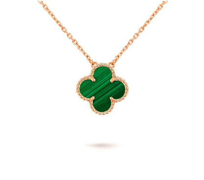 [Avelora]15MM CLOVER FLOWER PENDANT NECKLACE COLLECTION