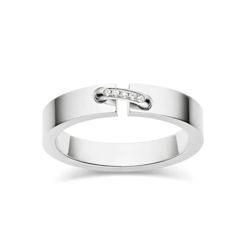 [Avelora]ALLIANCE LIENS VIDENCE DIAMOND 4MM RING
