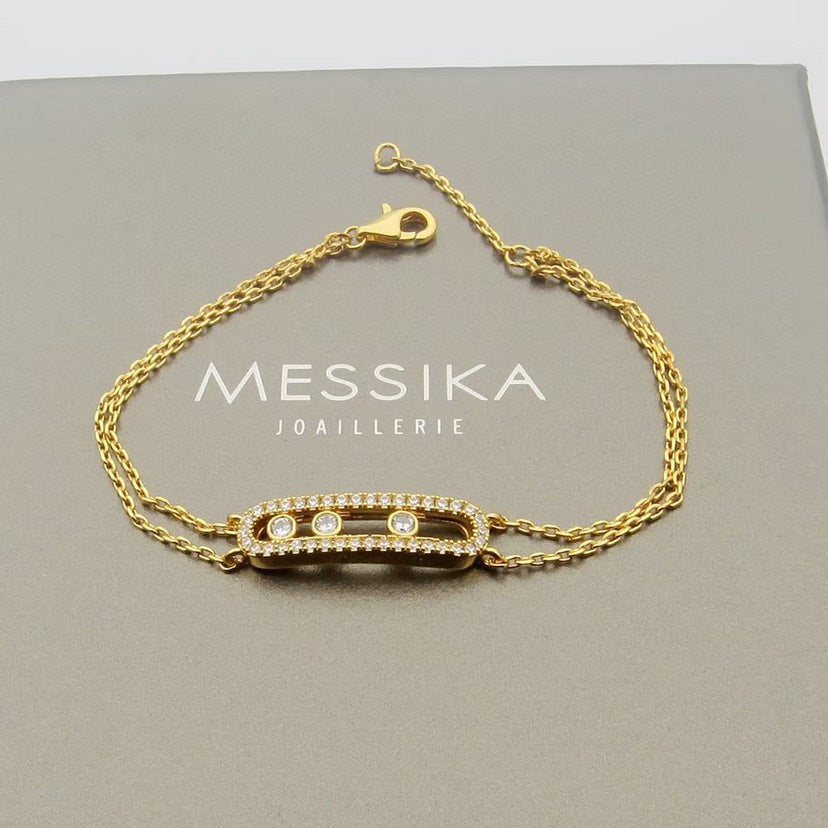 [Avelora]MOVE CLASSIQUE PAVÉ DIAMOND BRACELET