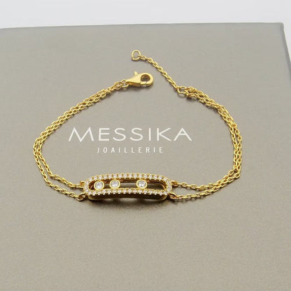 [Avelora]MOVE CLASSIQUE PAVÉ DIAMOND BRACELET