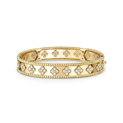 [Avelora]KALEIDOSCOPE RADIANCE WIDE BANGLE BRACELET