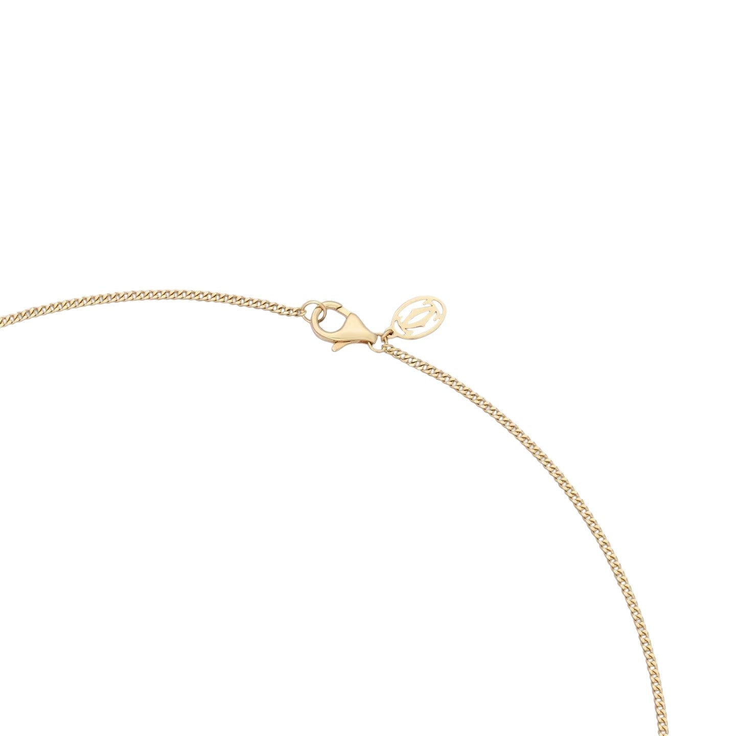 [Avelora]TRI-COLOR SQUARE RING NECKLACE