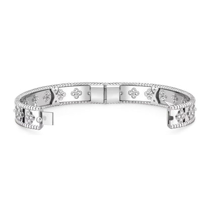 [Avelora]KALEIDOSCOPE RADIANCE WIDE BANGLE BRACELET