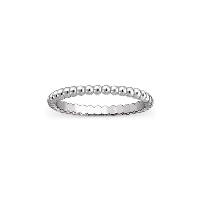 [Avelora]SIGNATURE PERLÉE BEADED BAND RING