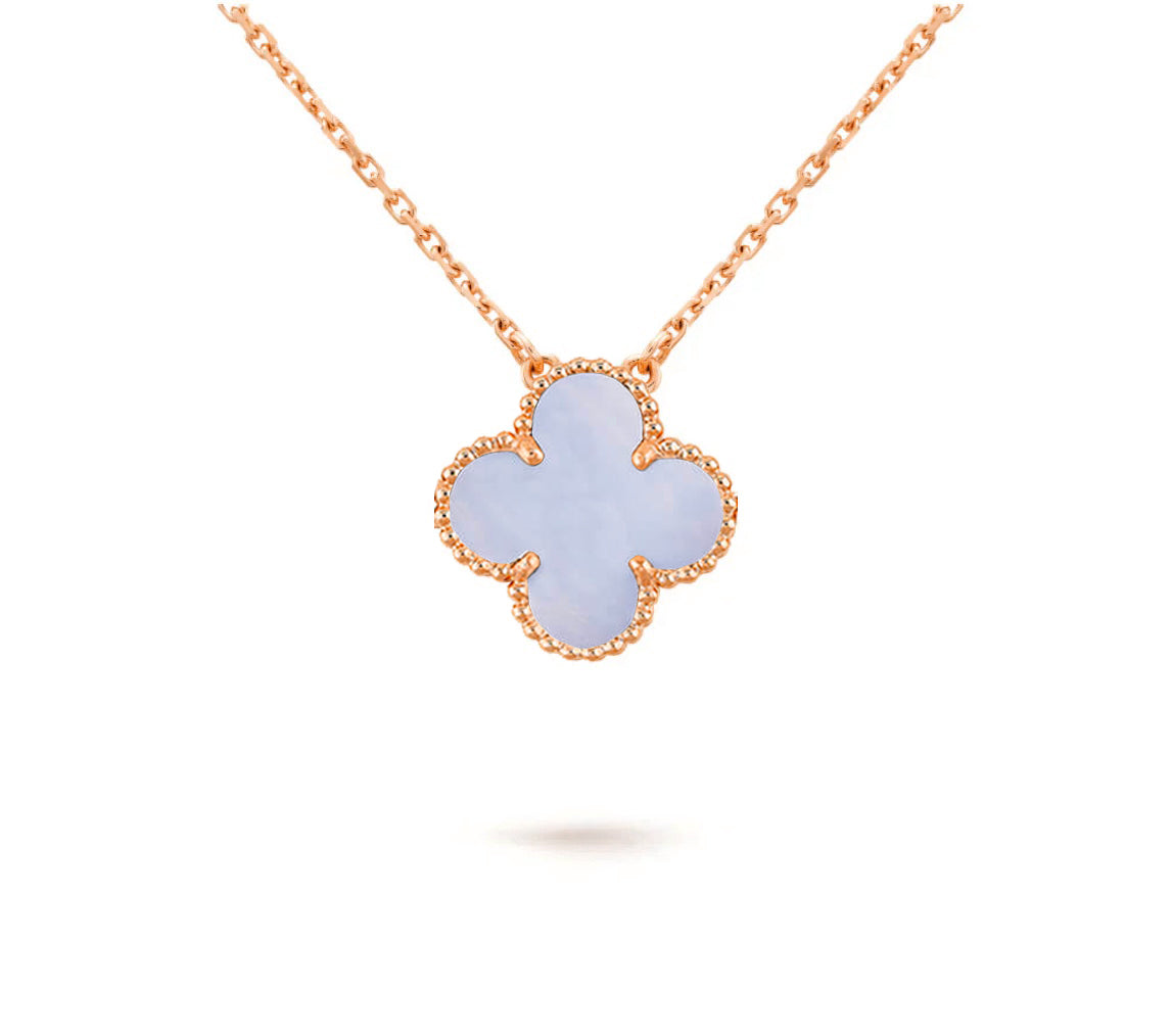 [Avelora]15MM CLOVER FLOWER PENDANT NECKLACE COLLECTION