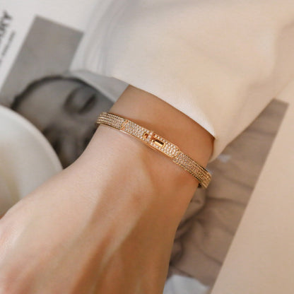[Avelora]KELLY BRACELET DIAMOND PAVED