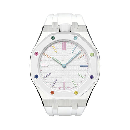 [Avelora]ROYAL OAK POP EXCLUSIVE STEEL CASE & SILICONE STRAP