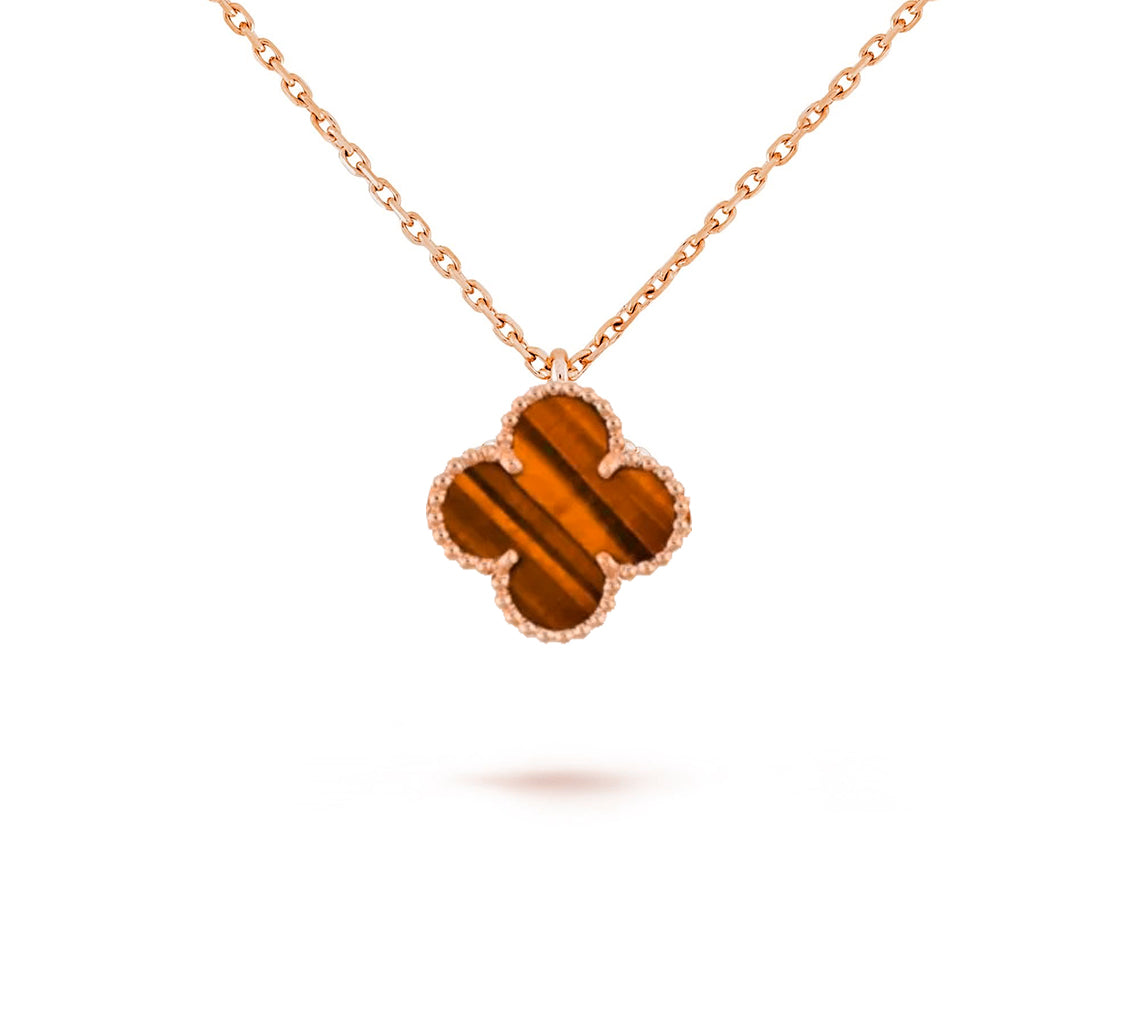 [Avelora]9.5MM MINI CLOVER PENDANT NECKLACE COLLECTION