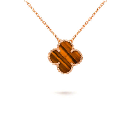 [Avelora]15MM CLOVER FLOWER PENDANT NECKLACE COLLECTION