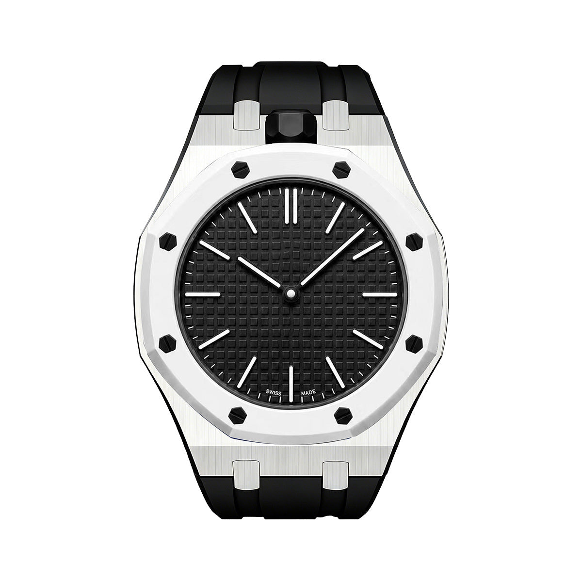 [Avelora]ROYAL OAK POP EXCLUSIVE STEEL CASE & SILICONE STRAP