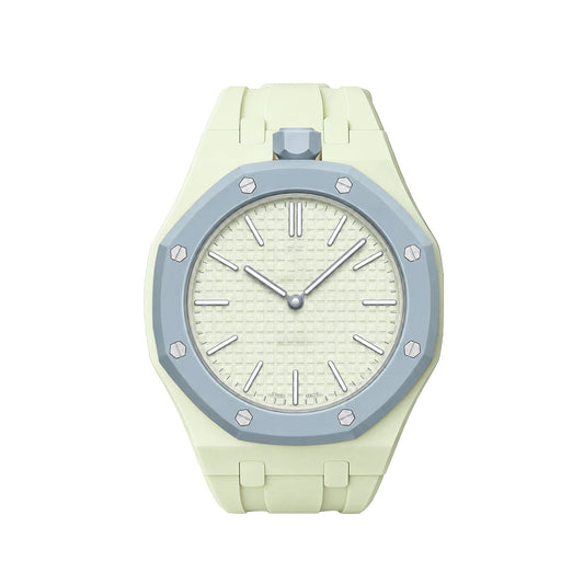 [Avelora]OAK POP EXCLUSIVE CREAMY YELLOW SILICONE STRAP
