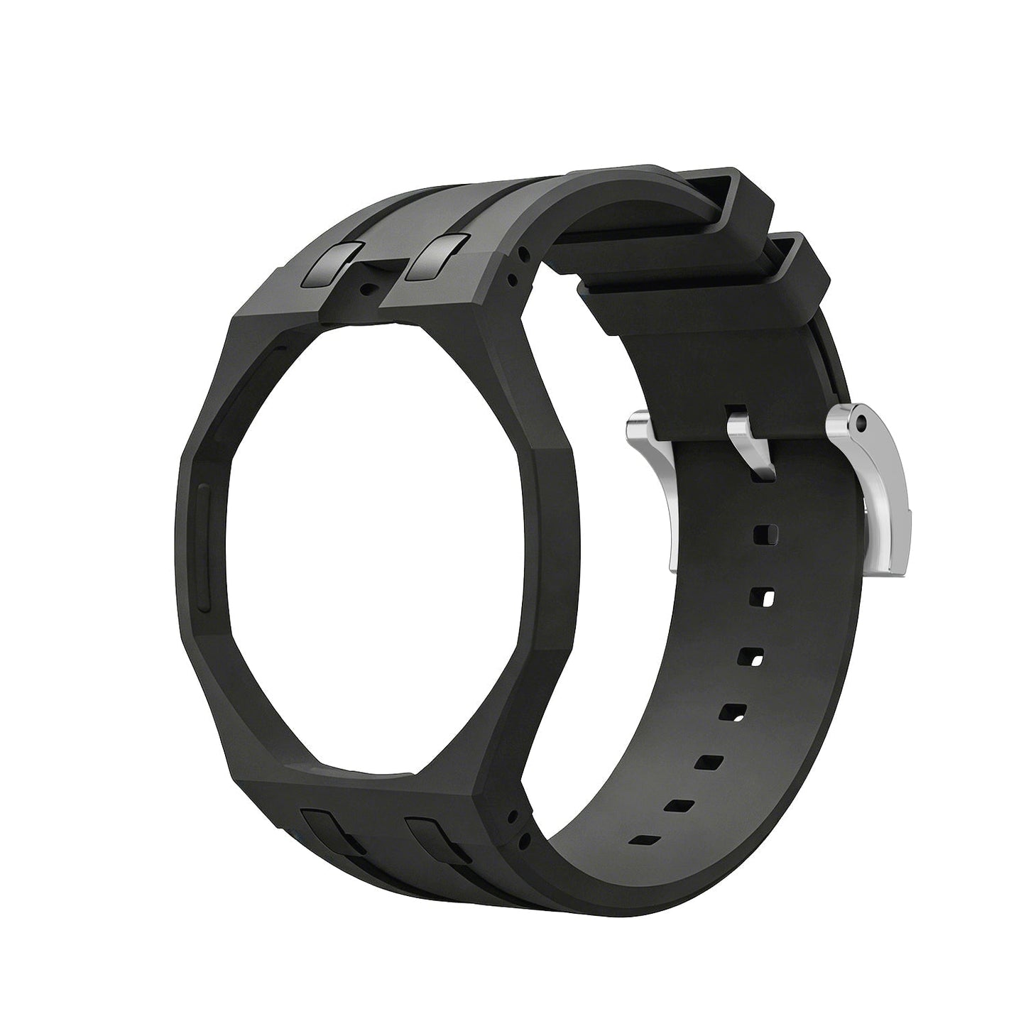 [Avelora]OAK POP EXCLUSIVE BLACK SILICONE STRAP