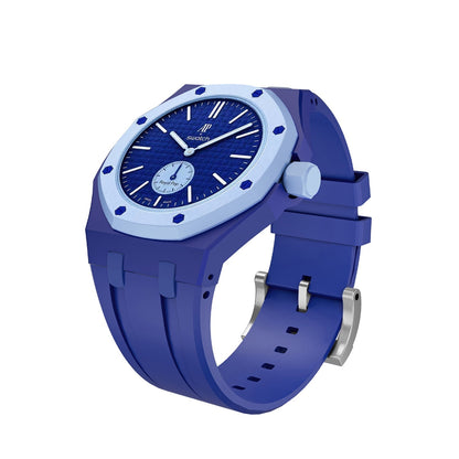 [Avelora]OAK POP EXCLUSIVE DARK BLUE SILICONE STRAP