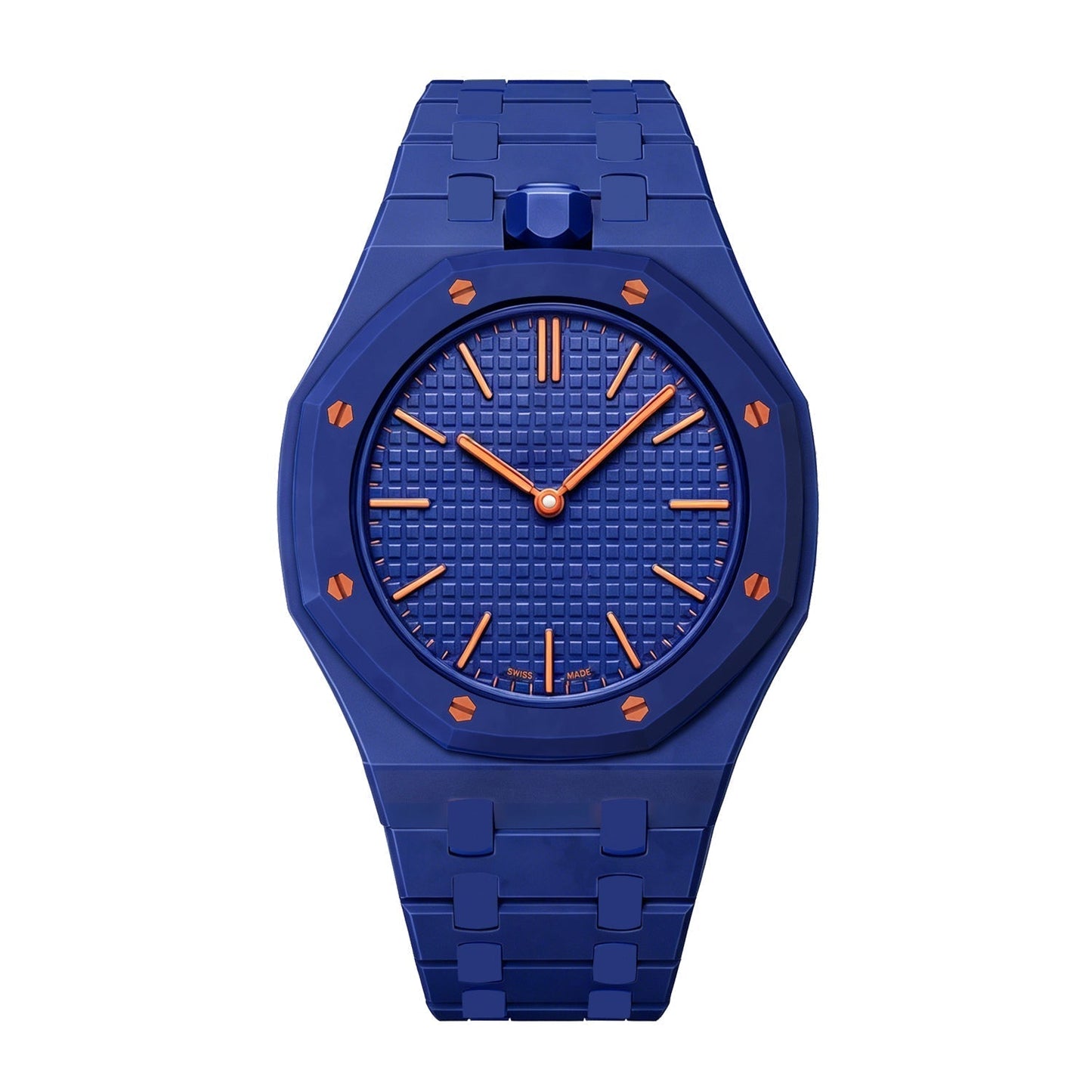 [Avelora]OAK POP EXCLUSIVE DARK BLUE BIOCERAMIC STRAP
