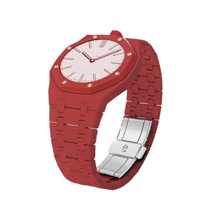 [Avelora]OAK POP EXCLUSIVE RED BIOCERAMIC STRAP