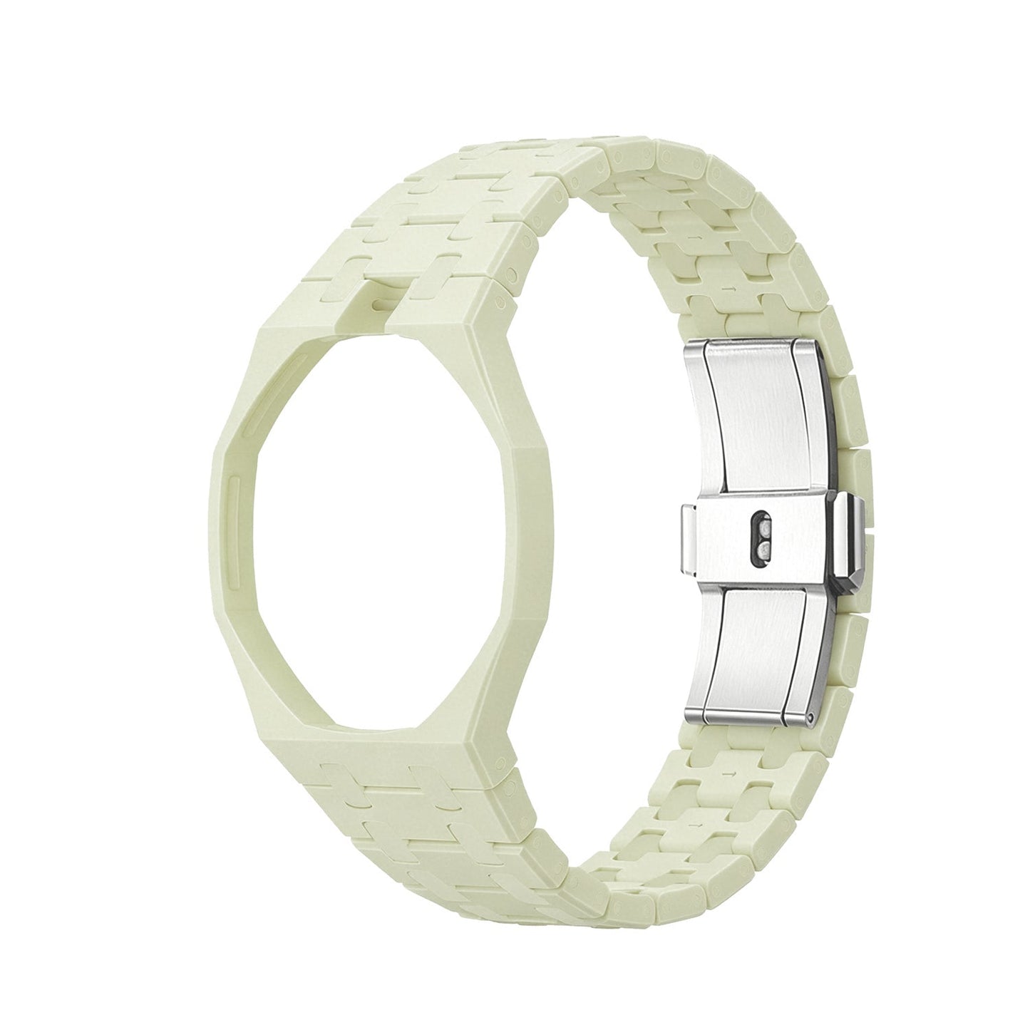 [Avelora]OAK POP EXCLUSIVE CREAMY YELLOW BIOCERAMIC STRAP
