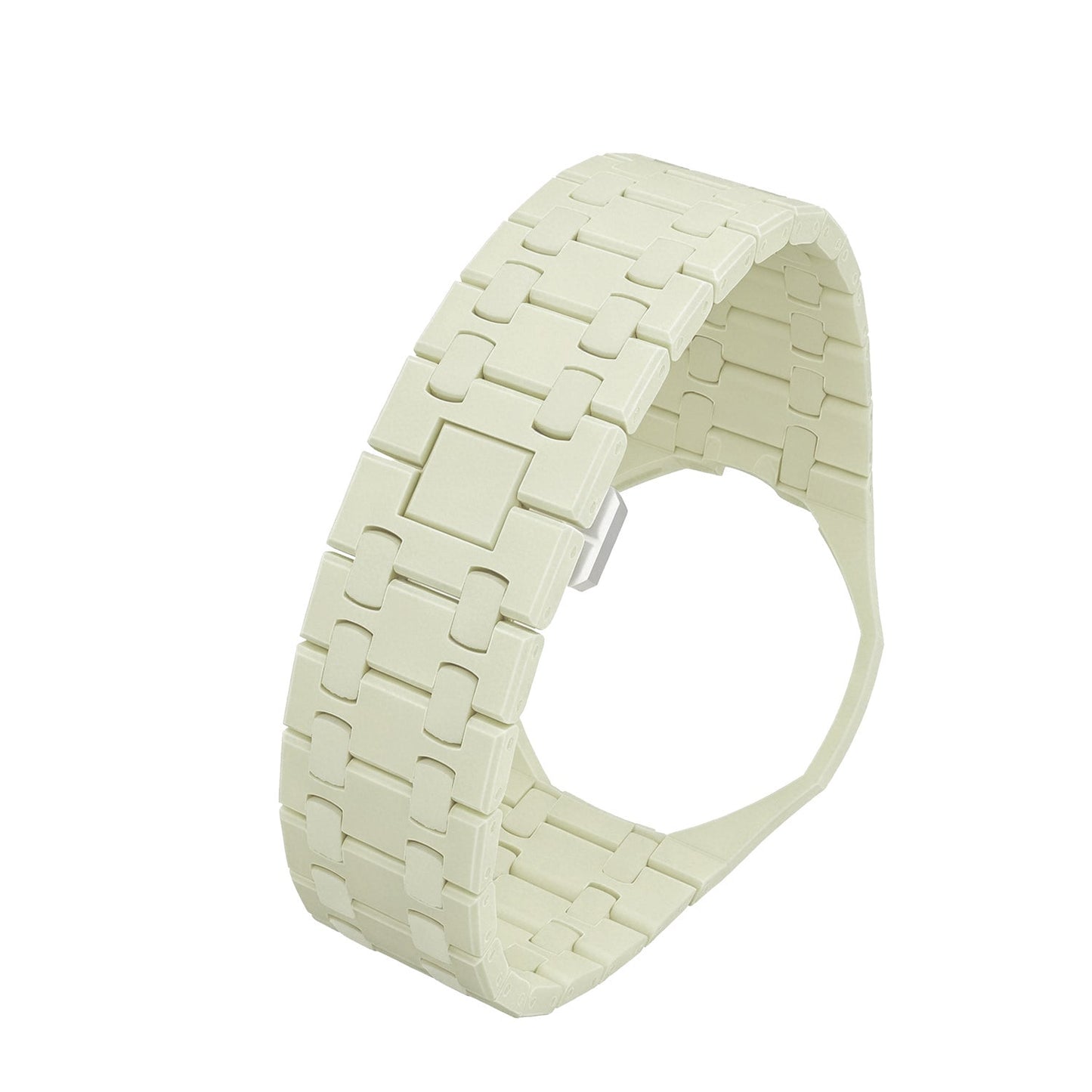 [Avelora]OAK POP EXCLUSIVE CREAMY YELLOW BIOCERAMIC STRAP