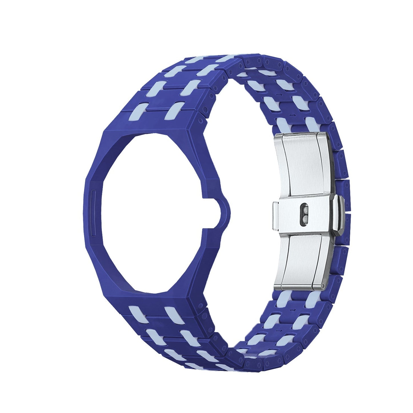 [Avelora]OAK POP EXCLUSIVE DARK BLUE AND LIGHT BLUE BIOCERAMIC STRAP