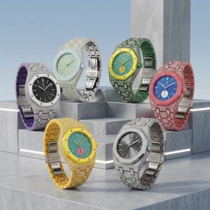 [Avelora]Royal Oak Pop Exclusive Bioceramic Case & Bioceramic Strap Full Diamond