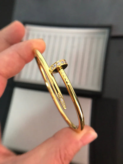 [Avelora]JUSTE UN CLOU 3.5MM CLASSIC DIAMOND BANGLE
