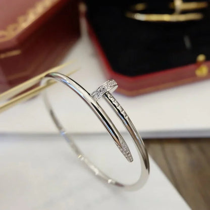 [Avelora]JUSTE UN CLOU 3.5MM CLASSIC DIAMOND BANGLE
