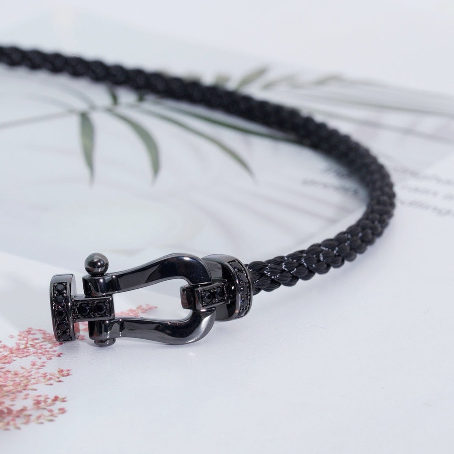 [Avelora]FORCE LARGE SERIES BLACK SAMURAI BRACELET