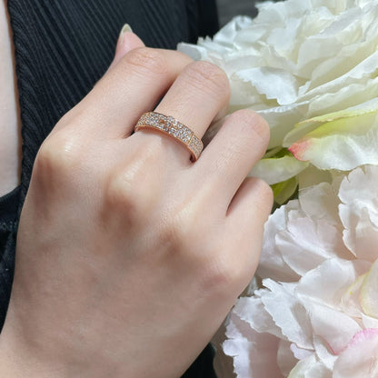 [Avelora]KELLY ROSE GOLD DIAMOND RING